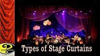 Types of Stage Curtains [upl. by Atyekram]