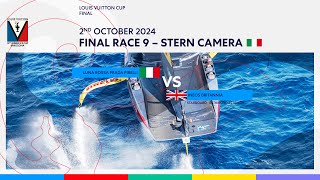 Louis Vuitton Cup Final Race 9 Port Entry Stern Camera  Luna Rossa Prada Pirelli [upl. by Madison35]