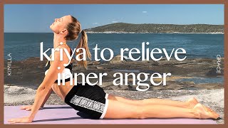 Kundalini Yoga Kriya to Relieve Inner Anger  KIMILLA [upl. by Setiram]