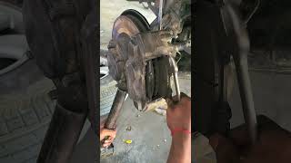 Brake pad change automobile brakepads mechanic [upl. by Elihu]