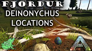 Fjordur Deinonychus Location  Where to Find Deinonychus eggs and nests [upl. by Idnis]