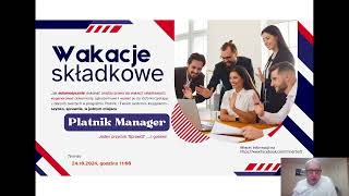 Płatnik Manager  wakacje składkowe  praktycznie Nowy analizator [upl. by Kissel]