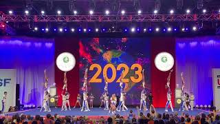 Stingrays STEEL Day 1 Cheerleading Worlds 2023 [upl. by Mcwherter531]