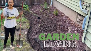 Create a Modern Garden Edge the Easy Way for Beginners [upl. by Biddick]