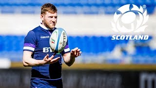 2018 Natwest 6 Nations  Finn Russell [upl. by Arretnahs]