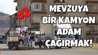 MEVZUYA BİR KAMYON ADAM ÇAĞIRMAK 2   ŞİŞE KIRIP KOVALADI [upl. by Hoag]