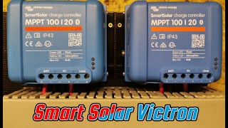 Victron SolarLaderegler 10020 Erstbetrieb und Einstellungsmöglichkeiten [upl. by Akitahs124]