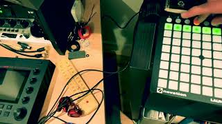 Using The Launchpad with the Westlicht Performer Eurorack Sequencer [upl. by Ainez743]