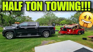 2023 GMC Denali 12 Ton HORRIBLE TOWING experience [upl. by Demeyer]