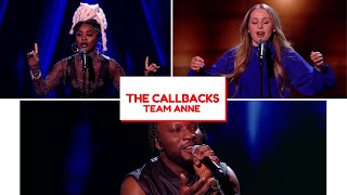 The Voice UK 2023  Valntna Rachel Burnett amp Gwannty  Glimpse Of Us  The Callbacks [upl. by Idnarb874]