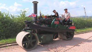 Welland Steam Rally 2024 Road Making [upl. by Roybn]