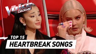 💔 EMOTIONAL HEARTBREAK songs on The Voice [upl. by Eire]