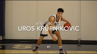 Uros Krupnikovic  highlights 2324 1st semester [upl. by Kopaz]