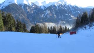 Bad Hofgastein Piste H2 Kleine Scharte [upl. by Eyanaj]