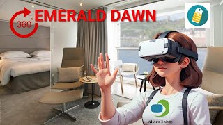 video Emerald Dawn virtuele tour 360 graden Captain Cruise riviercruise vakantie Mister 3 Sixty [upl. by Aikam]