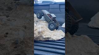 Lunch break sesh mazzdesigns6929 CCv3hours of fun scx24 rccrawler moforc furitek hobby [upl. by Neehs]