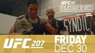 UFC 207 Embedded Vlog Series  Episode 1 [upl. by Isoais]