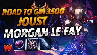 MORGAN LE FAY ESTE CONTROL ES ABSURDOO  Warchi  Smite Joust Road to GM 3500 [upl. by Asilanom883]