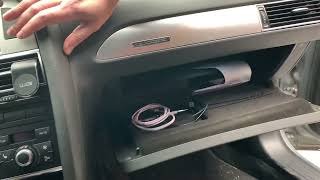 Audi a6 c6 Glove box damper fix [upl. by Frear]