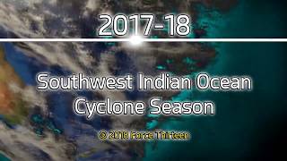 201718 SouthWest Indian Ocean Cyclone Season [upl. by Demakis]