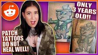 Tattoo Enthusiast Reacts To Fresh VS Healed Tattoos 4 [upl. by Assirroc]