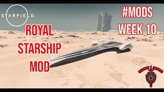 Starfield  J327 Nubian Royal Starship  Star Wars Build Guide [upl. by Tanah]