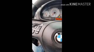 BMW e46 m3 cluster  Fully working on my 325ci  Modul by Dimitri R  Acceleration [upl. by Stanislaus327]