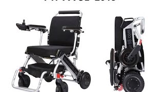 Foldawheel PW999UL  Worlds Lightest Power Chair [upl. by Smitt374]