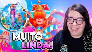 Mono lissandra reagindo a Lissandra garden party do wild rift [upl. by Aniale164]