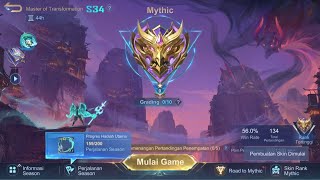 🔴LIVE PUSH RANK GRADING MYTHIC  MOBILE LEGENDS [upl. by Yntirb]