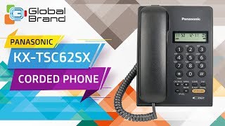 Panasonic KXTSC62SX Corded Phone Integrated Telephone Set  PABX  Unboxing  Review [upl. by Adaynek334]