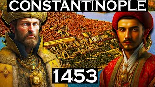 Ottoman Siege of Constantinople 1453  Fall of Constantinople and Byzantines [upl. by Araz]