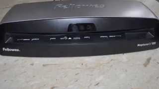 Fellowes Neptune 3 125 HomeOffice Laminator [upl. by Adriaens282]