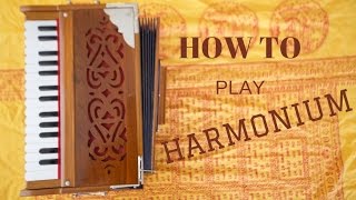 HOW TO PLAY HARMONIUM WESTERN STYLE [upl. by Enyaz776]