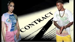 RISSA AND QUAN STAGED BREAK UP💔 PART 5 THE CONTRACT AGREEMENT 😳‼️ [upl. by Animor]