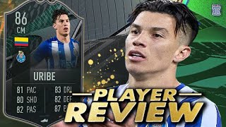 86 FOUNDATIONS URIBE PLAYER REVIEW FOUNDATION URIBE OBJECTIVE  FIFA 22 ULTIMATE TEAM [upl. by Charline146]