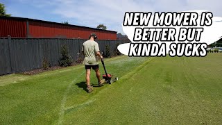 Scalping guide Battery mower vs 4 stroke rotary vs 2 stroke utility  Spring 24 lawn reno part 1 [upl. by Balas]