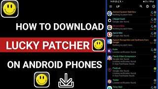 How to Download Lucky Patcher on Android Phones [upl. by Sadnac124]