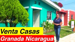 Casas de Venta en Granada Nicaragua con financiamiento [upl. by Novyak995]