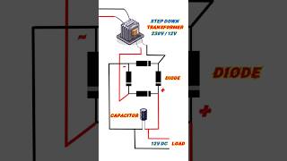 seriouselectrical AC to DC converter  230V ac to 12V dc diagram electic wiring trending [upl. by Coates]