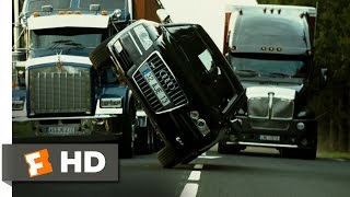 Transporter 3 510 Movie CLIP  Car Wheelie 2008 HD [upl. by Ehrlich]