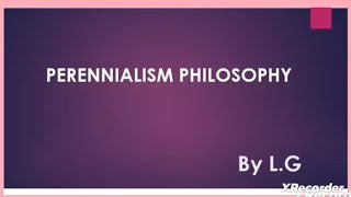 Perennialism philosophy of education Perennialism in education Special reference of perennialism [upl. by Ademla]