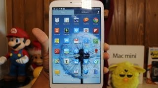 SAMSUNG GALAXY TAB 3 80 REVIEW WHITE [upl. by Eisele154]