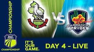 🔴 LIVE Guyana v Barbados  Day 4  West Indies Championship  Saturday 21st May 2022 [upl. by Toddie]