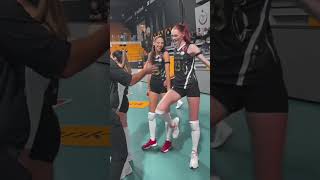 Marina Markova 😁🤣 shorts marinamarkova vakifbanksk [upl. by Oneladgam61]