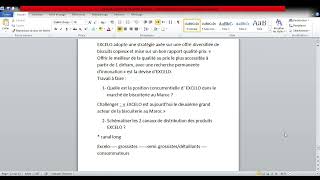 Marketing  correction de lextrait de lexamen Assistant administratif [upl. by Llewxam496]