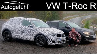 Volkswagen TRoc R 300 hp SUV PREVIEW VW TRoc 2020  Autogefühl [upl. by Waldner]