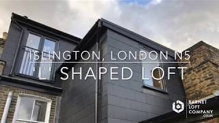 Loft Conversion UK L shaped Loft Conversion London 2 Bedroom Loft Conversion Loft Dormer Slates [upl. by Aubine360]