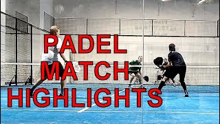 Padel Match Highlights Good Intermediate Level 09092024 [upl. by Bertelli]