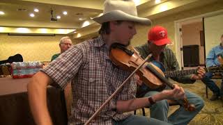 20171013 Jamming Ridge Roberts plays Lily Dale  2017 Bob Wills Fiddle Contest [upl. by Schlenger]